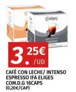 Maskom Supermercados Eliges café espresso intenso oferta