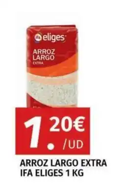 Maskom Supermercados Ifa eliges arroz largo extra oferta