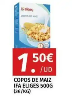 Maskom Supermercados ifa eliges copos de maiz oferta
