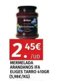 Maskom Supermercados Eliges mermelada arándanos oferta
