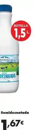 Supermercados Lupa Asturiana - semidesnatada oferta