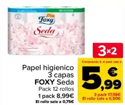 Carrefour Foxy Seda oferta