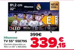 Carrefour Hisense TV 55" 55E79S oferta