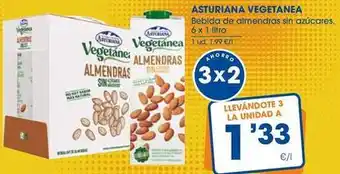 La asturiana - bebida de almondras sin azucares