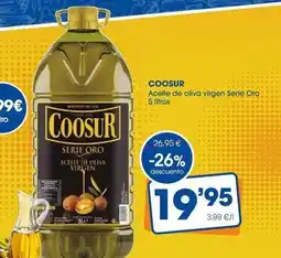 Supermercados Plaza Coosur - aceite de oliva virgen serie oro oferta