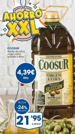 Supermercados Plaza Coosur - aceite de oliva virgen extra oferta