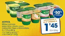 Supermercados Plaza Activia - bifidus cremoso sabor limon y limon oferta