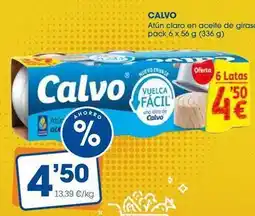 Supermercados Plaza Calvo - atun claro en aceite de girasol oferta