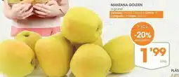 Supermercados Plaza Delicious - manzana golden oferta