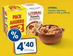 Supermercados Plaza Litoral - fabada asturiana oferta