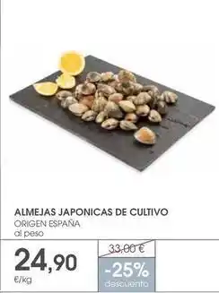 Supermercados Plaza Origen - almejas japonicas de cultivo oferta