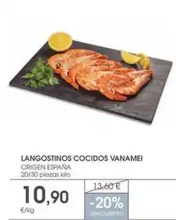 Supermercados Plaza Origen - langostinos cocidos oferta