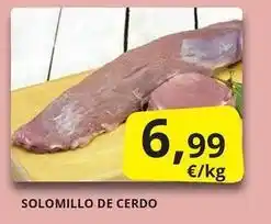 Supermercados MAS Solomillo de cerdo oferta