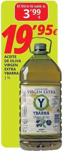 Supermercados MAS Ybarra - aceite de oliva virgen extra oferta