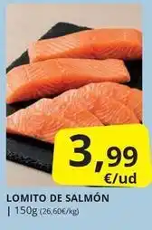Supermercados MAS Lomito de salmon oferta
