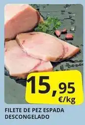 Supermercados MAS Filete de pez espada descongelado oferta