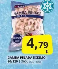 Supermercados MAS Exkimo - gamba pelada oferta