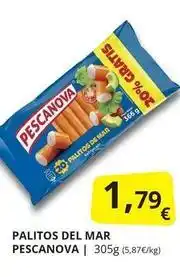 Supermercados MAS Pescanova - palitos del mar oferta