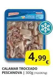 Supermercados MAS Pescanova - calamar troceado oferta