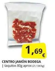 Supermercados MAS Centro jamon bodega oferta