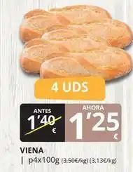 Supermercados MAS Viena oferta
