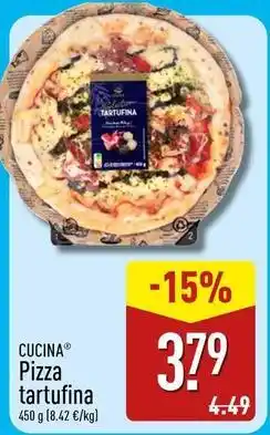 ALDI La cuina - pizza tartufina oferta