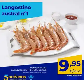 Austral - langostino no 1