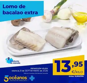 Lomo de bacalao extra