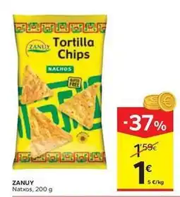 Caprabo Zanuy - natxos oferta