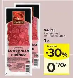 Caprabo Navidul - llonganissa del pirineu oferta