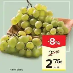 Caprabo Raim blanc oferta