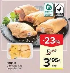 Caprabo Eroski - contracuixes de pollastre oferta