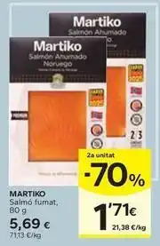 Caprabo Martiko - salmó fumat oferta