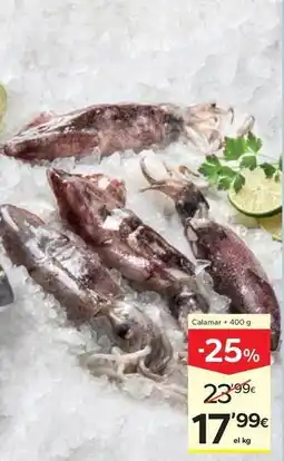 Caprabo Calamar oferta