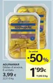 Caprabo Aguinamar - gildas d'anxova oferta