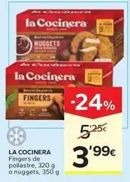 Caprabo La cocinera - fingers de pollastre o nuggets oferta