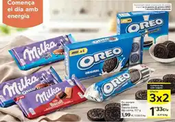 Caprabo Milka/oreo - la gamma de galetes i xocolata senyalada oferta