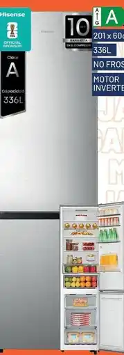 MegaHogar Hisense - combi no frost rb440n4awa oferta