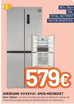 MegaHogar Infinition - americano total no frost amcb-415d82xet oferta