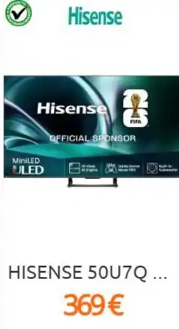 Eureka Electrodomésticos Hisense - 50u7q oferta