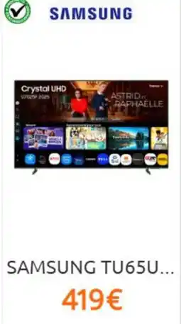 Eureka Electrodomésticos Samsung - tu65u oferta