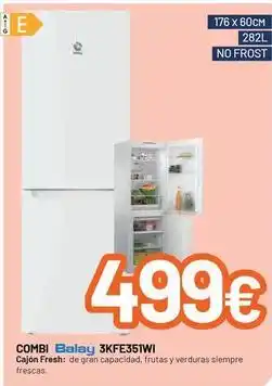 MegaHogar Balay - combi no frost 3kfe351wi oferta