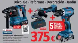 Bauhaus Bosch - set de máquinas 'ampshare 18v' oferta
