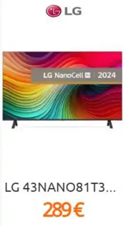 Eureka Electrodomésticos Lg - 43nano81t3 oferta