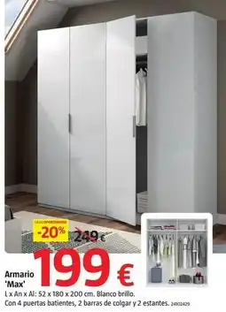 Bauhaus Armario 'max' oferta