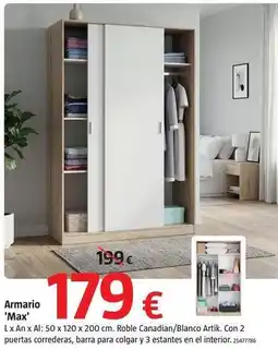 Bauhaus Armario 'max' oferta