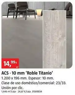 Bauhaus Ac5 'roble titanio' oferta