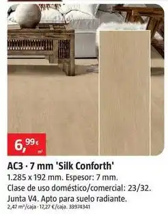Bauhaus Ac3 'silk conforth' oferta