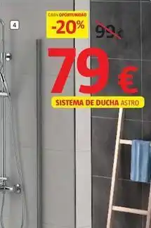 Bauhaus Sistema de ducha 'astro' oferta