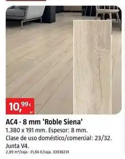 Bauhaus Ac4 'roble siena' oferta